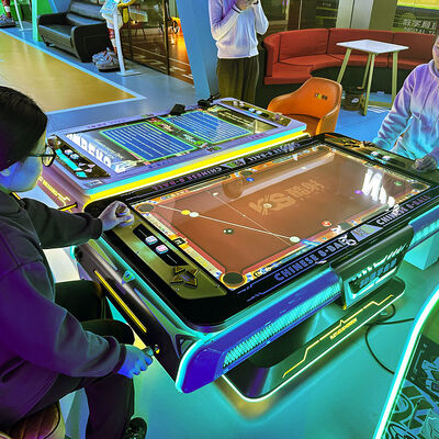 Buon prezzo Attrezzature automatiche per parchi giochi al coperto, biliardo digitale 3D, prodotto di intrattenimento, macchina da gioco arcade in linea