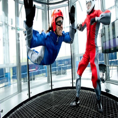 Qualità Galleria eolica di ricreazione all'interno e all'esterno per più persone con una capacità di 100-500 kg fabbrica