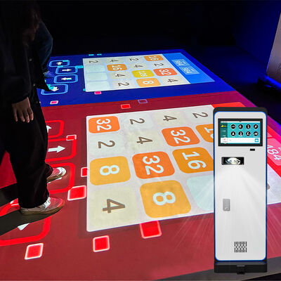 Buon prezzo Proiettore da pavimento interattivo mobile da 5000 lumen con oltre 40 giochi e sistema di proiezione interattivo tutto in uno plug-and-play in linea