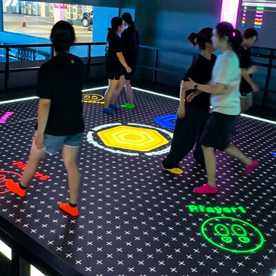 Buon prezzo Aurora Motion con schermo da 86 pollici 6m*6m/7m*7m, 8 giochi popolari e supporto multiplayer per 1-6 giocatori in linea