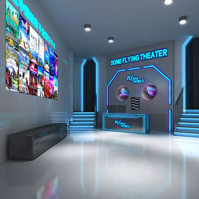 Buon prezzo Teatro a Cupola Immersivo con Esperienza Cinematografica a 360 Gradi e Oltre 5 Giochi Interattivi per Oltre 10 Passeggeri in linea